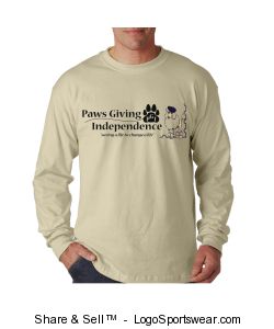 Gildan Adult Ultra Cotton Long Sleeve T-Shirt  Design Zoom